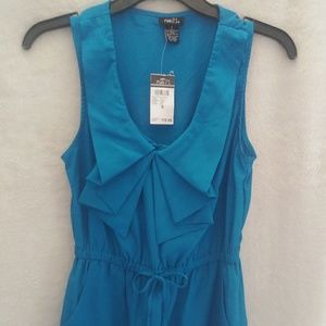 Rue21 Blue Dress l Pocket Dress l Collard Dress